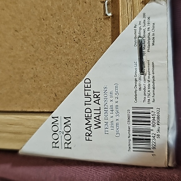 Framed Tufted Wall Art - Picture 5 of 5